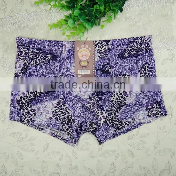 Fashion Geometry Men Underwear Hot Selling High Quality Bamboo Fiber Men Boxer Briefs photo-6