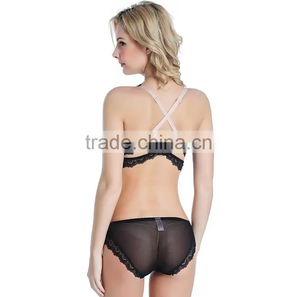 Ladis and Penty Sexy Design Lace Bra Set photo-6