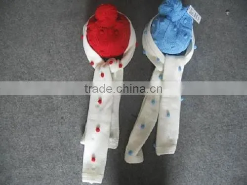 Coffee Pure Colour Scarf and Glove 2pcs Sets photo-4