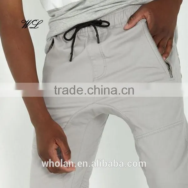 Custom Men Latest Fashion Trackie 100%Cotton Sweat Pants Jogger Pants photo-4