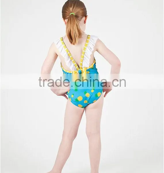Fancy Girl Beachwear 2 Piece Suit Knit Cotton Swimsuit Summer Wear photo-6