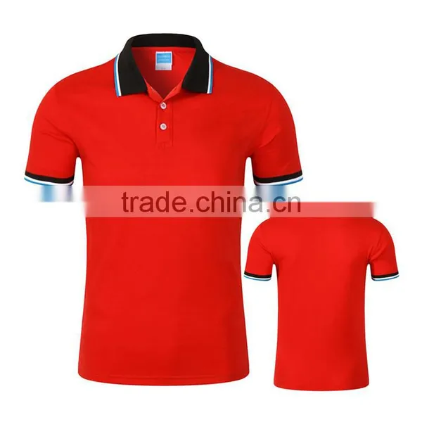 Bulk Cheap Custom Sport Design 60% Cotton 40% Polyester Polo Shirts photo-3