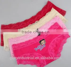 Brand Hot Sell Lace Ribbon Underwear for Women