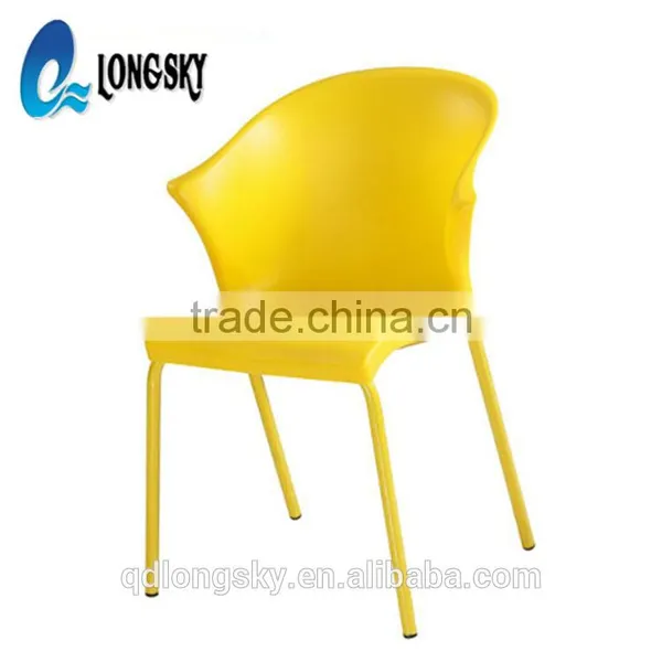 LS-4019 Cheap Outdoor Indoor Garden All Colour Available Dining pp Polypropylene Plastic Chair photo-4
