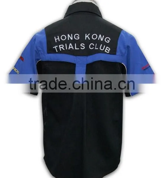 Turn-down Collar Shirt ActivityTeam Shirt Embroider Logo Shirt photo-4