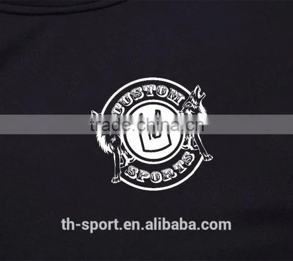 Polyester/spandex Mens Dri Fit Sports Compression t Shirt Wholesale photo-5