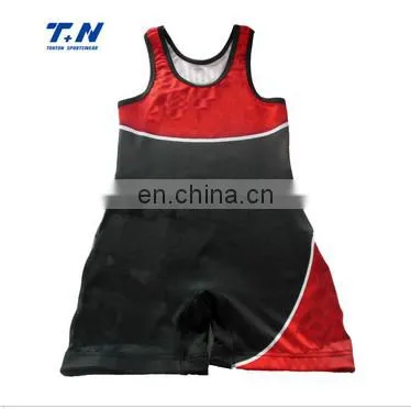 Cheap Custom Sublimation Wrestling Singlet for Sale photo-3