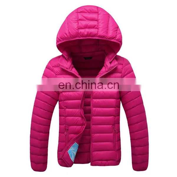 Colorful Windproof Nylon Padded Winter Jackets Coat photo-4