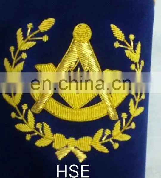 MASONIC REGALIA GRAND LODGE PAST MASTER CUFF'S BLUE photo-3