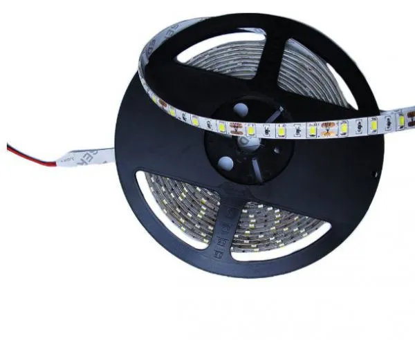 DC12V LED Strip 5730 SMD 60LED/m 5m/lot IP65 Waterproof Flexible Strip Light Cold White,Warm White 5730 Brighter photo-5