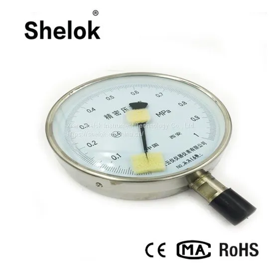 SS 316L High Precision Pressure Gauge, Pressure Meter photo-3