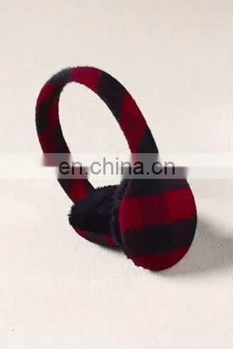 85%polyester15%wool ear muff,muff