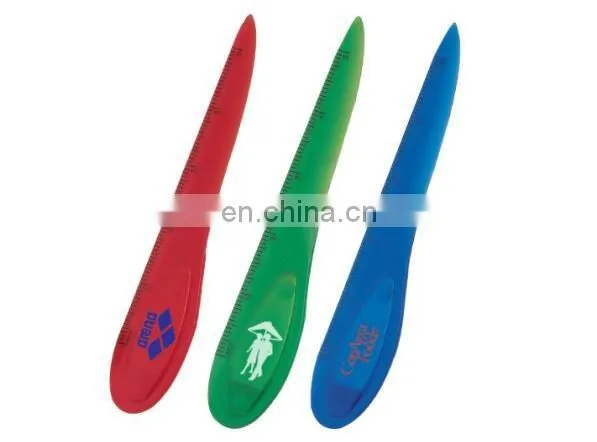 Plastic Letter Opener Ruler Custom Logo photo-2