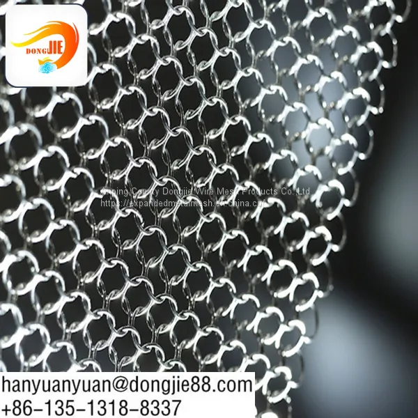 Chain Link Ring Mesh for Metal Curtain photo-2