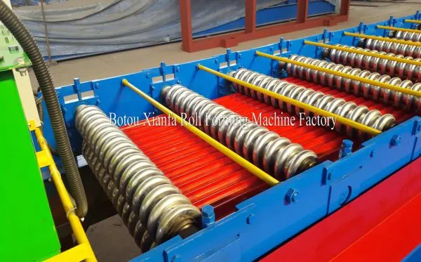 Iron Roofing Sheet Corrugated Iron Sheet Making Machine photo-5