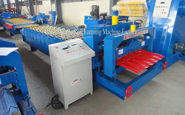 Steel Tile Roofing Roll Forming Machine