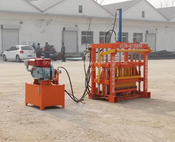 QT4-40 New Model! Hydraulic Gypsum Block Making Machine China photo-2
