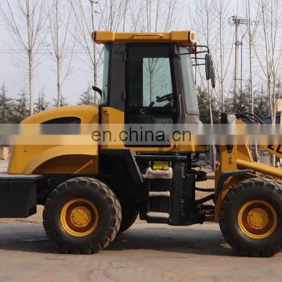 2015 1.6ton Hydraulic Wheel Loader With Different Attachments photo-4