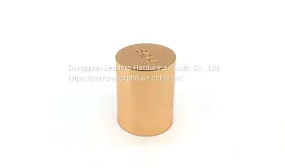 Rose Gold Zamac Perfume Bottle Cap