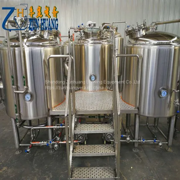 1BBL 2BBL 3BBL Micro Hotel Bar Pub Draft Beer Brewing Equipment Micro Brewery Machine photo-3