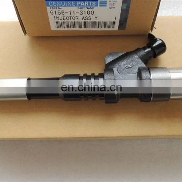 6156-11-3100 Injector,SAA6D125E-3 Engine Injector,0801 Injector photo-2