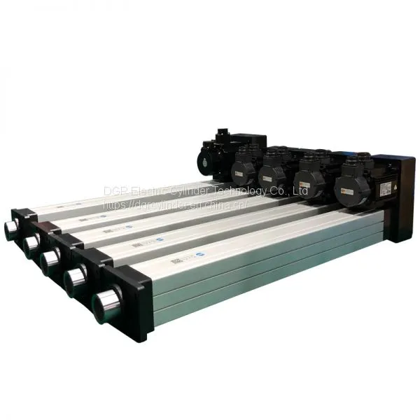 Precision Positioning Low Noise Electric Linear Actuator With Servo Motor for 6DOF Lifting Motion Platform photo-2