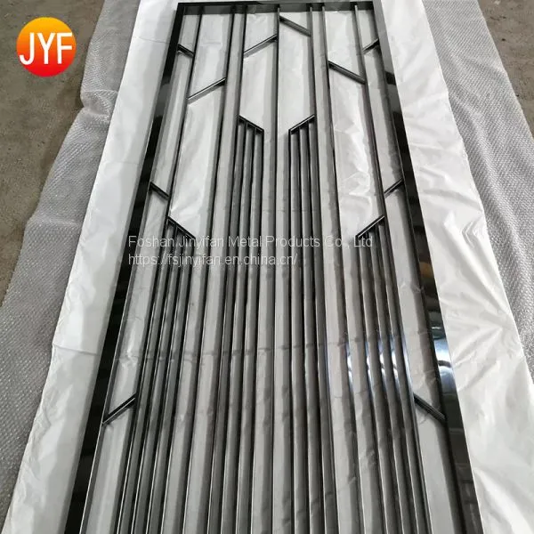 Hotel Laser Cutting Metal Partition Custom Decorative Metal Modern Metal Decorative Partition Screen photo-4