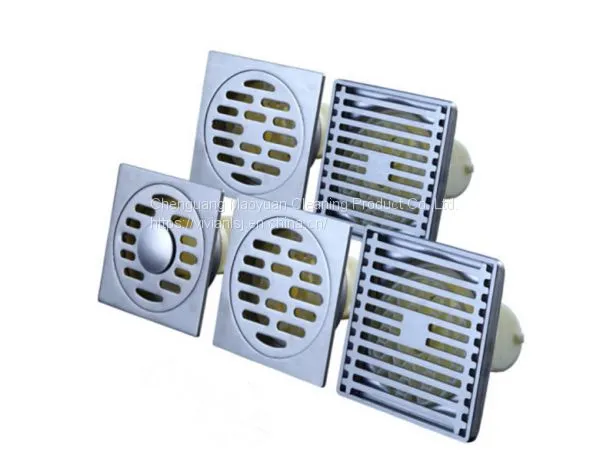 Bathroom Sanitary Fitting Width Floor Drainer Strainer Stainless Steel Hair Stopper Drains photo-4
