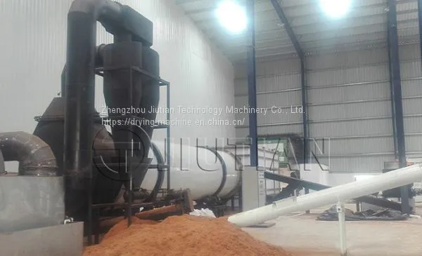 Cocopeat Dryer Machine