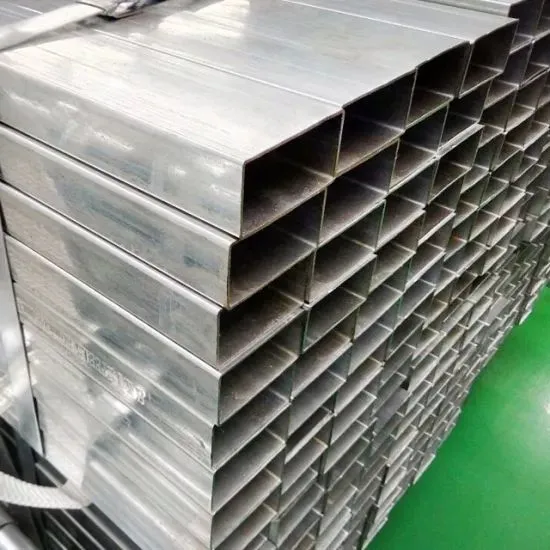 Factory Lowest Price Weight List Q195/Q235 Pre-Galvanized Square and Rectangular Hollow Section Steel Tube photo-3