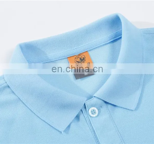 Family Parent Child Outfit Custom Logo Solid Plain Color 200sgm Short Sleeve Women Men Kids Polo t Shirt photo-5