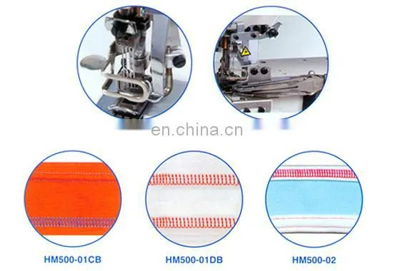 500-01DB 4 Needle 6 Thread Interlock Sewing Machine photo-3