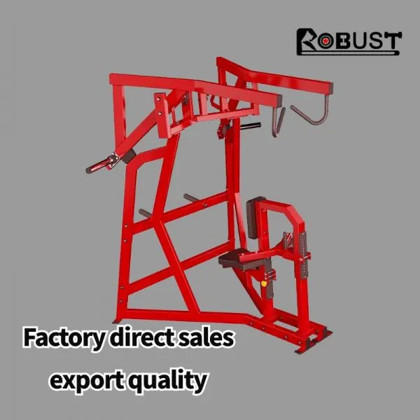 Горячая продажа фитнес-оборудования Hammer Strength ISO-Lateral High Row для мышц спины и руки