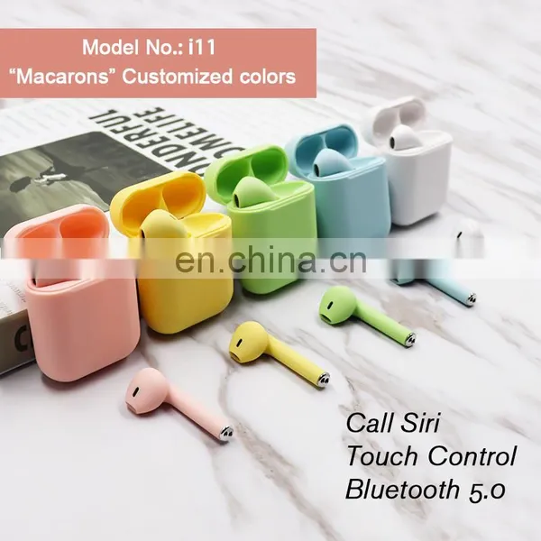 Wireless Blue Tooth Earphone Touch Control TWS Blue Tooth 5.0 I11 TWS Headphone photo-4