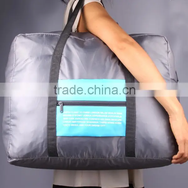 Waterproof Foldable Super Lightweight Large Capacity Storage Luggage Bag for Travel Camping, Sports Gear or Gym, Can Attach on t photo-2