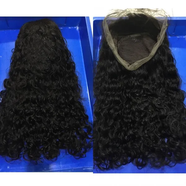 KHH 30 32 Long Length Raw Lace Front Wig For Black Women Free Lace Wig Samples Raw Brazilian Cuticle Aligned Hair Lace Closure Wig photo-2