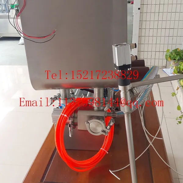 Factory Paste Filling Machine Semi Automatic 50ml-500ml Cream Semiautomatic Filling Machine