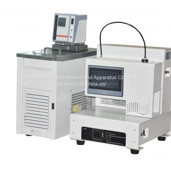 Lubricating Grease Flow Pressure Tester DIN 51805 Lubricant Flowing Pressure Analyzer Grease Streaming Pressure Apparatus