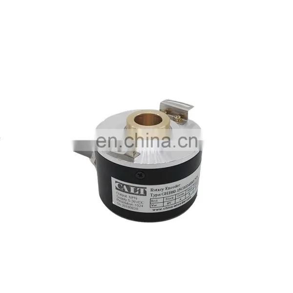 High Quality 2500ppr Resolution 5-26V 60mm Outer Diameter Encoder photo-5