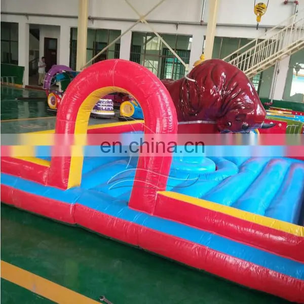 Fun Fair Rides Adult Outdoor Games Fiberglass Mechanical Rodeo Bull Ride for Sale photo-2