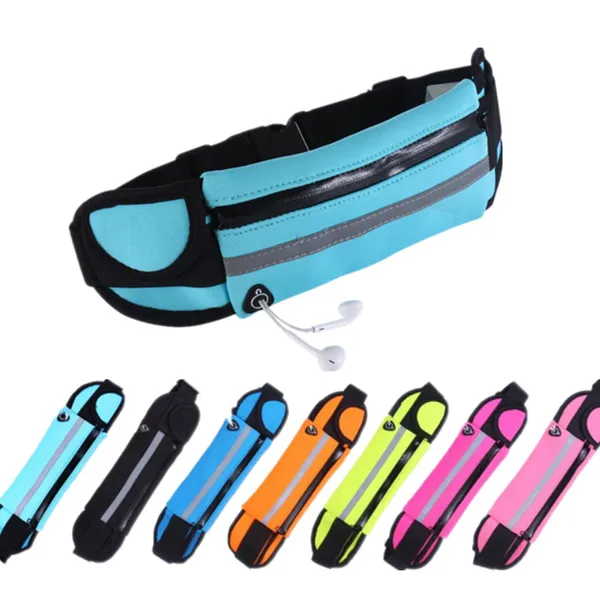 Multi-functional Waist Bag Neoprene Running Waist Pack Waterproof Outdoor Mobilephone Bag