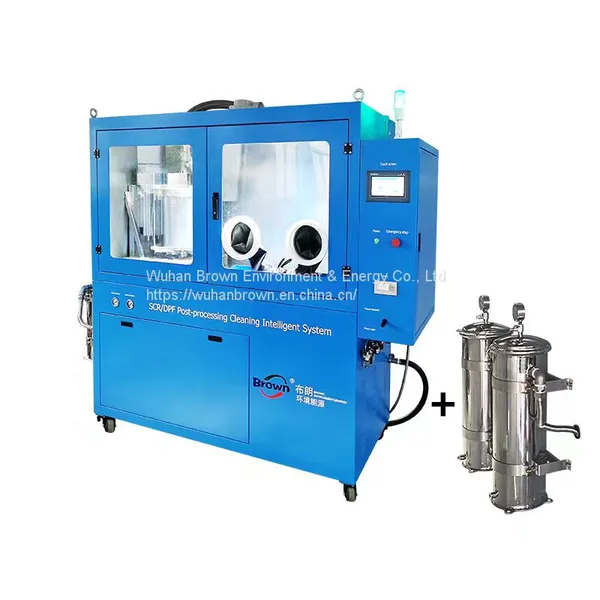 Water Air Bursting Type Truck DPF Cleaner SCR Dpf Cleaning Machine Diesel Particulate Filter