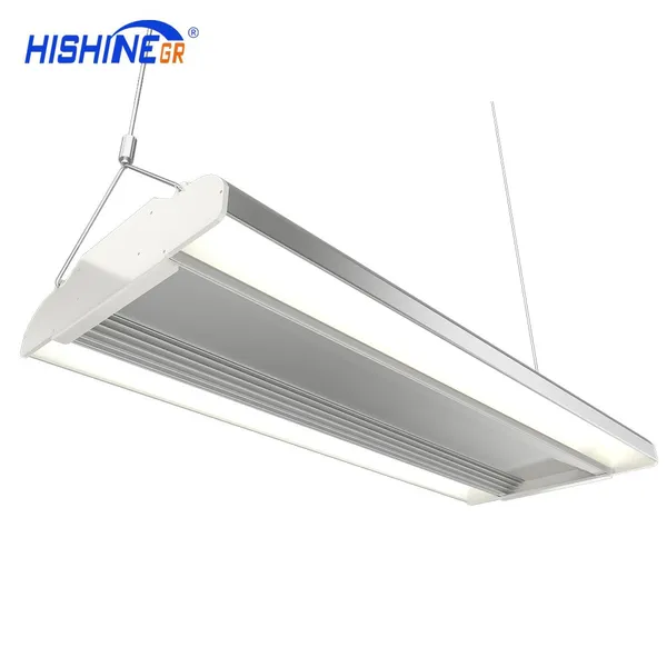 Eye Protection Light Educational Lighting Pendant Anti-glare K8 Linear High Bay Light for Classroom and Badminton photo-3