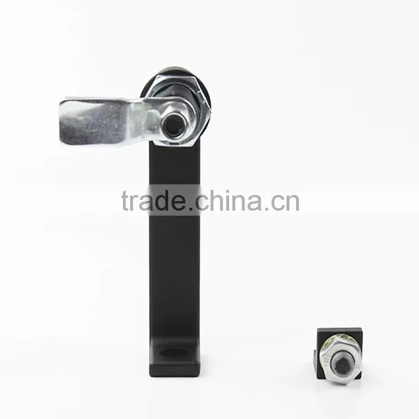 CE RoHS 2015 FEILEI MS868 China Factory Black Powder Zinc Alloy Cabinet L Handle Lock With Padlock Device photo-4