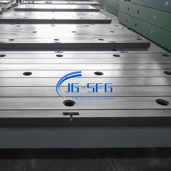 Cast Iron T-slotted Base Plates/Floor Plates