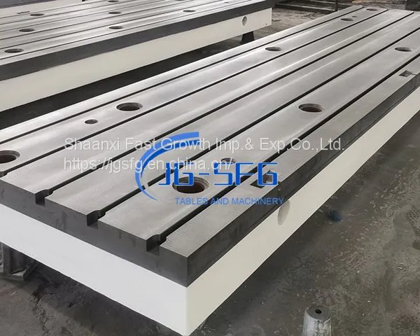 Cast Iron T-slotted Clamping Plates/Floor Plates