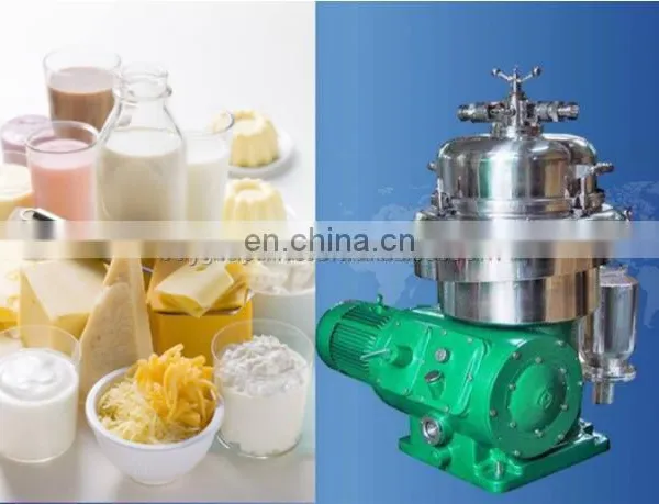 Shanghai Factory High Quality Centrifuge Milk Cream Separator Milk Fat Separating Machine Price for Fresh Milk Processing Plant photo-4