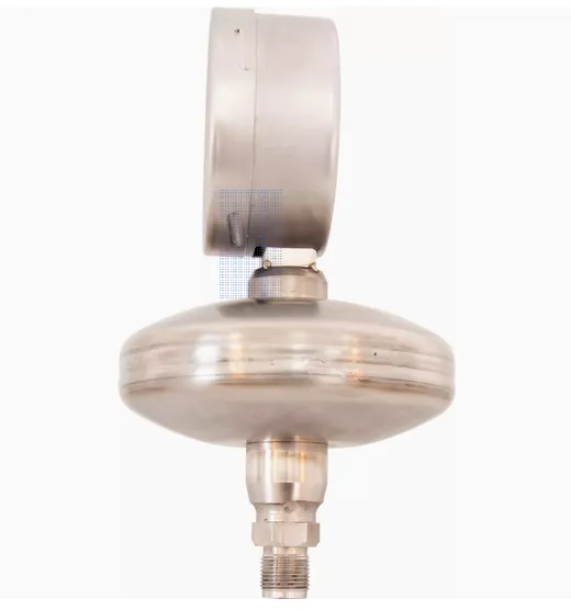 100MM 100Kpa 5 Times Overpressure， Absolute Pressure Pressure Gauge， 1.6F.S. photo-3