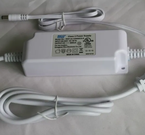Waterproof 12V/24V Slim LED Driver for Display Cabinet and Retail Lighting