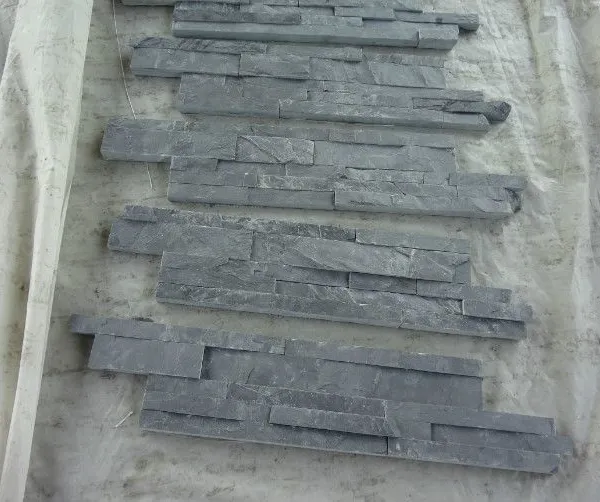 Natural Black Cultural Slate Tiles Factory photo-2
